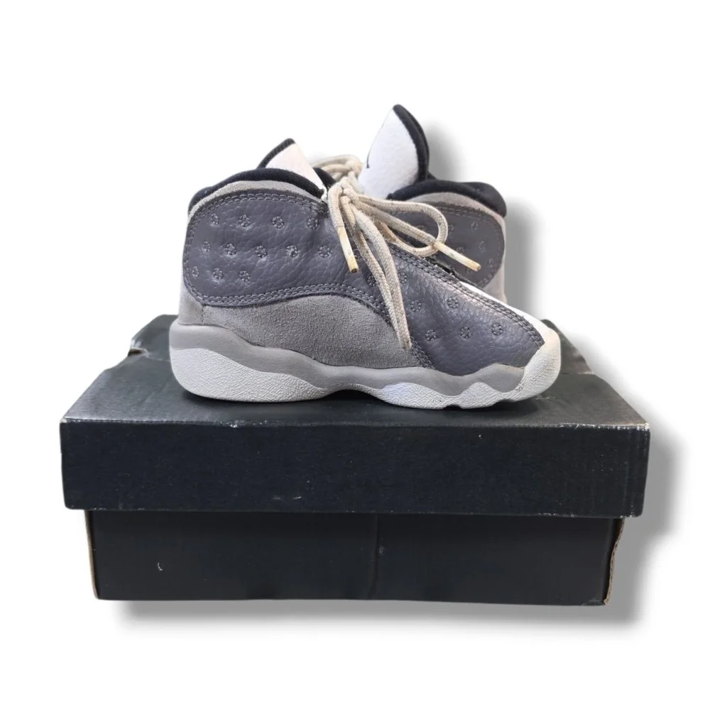 Nike Air Jordan 13 Retro TD Atmosphere Grey Toddler Size 6C 414581-016